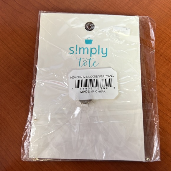 Simply Southern Volleyball Bag Charm - Picture 2 of 2